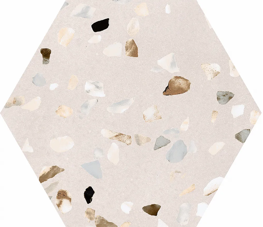 015.122.0150.10382 На пол Doria Hex.Bianco Матовый - фото 2