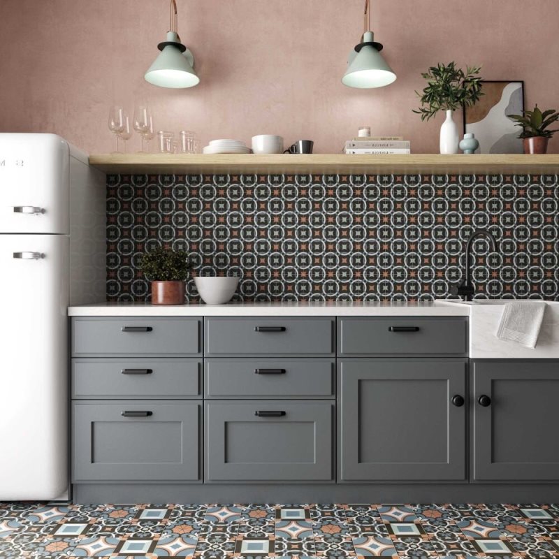 125634 На пол Sync Flower Blue - фото 6