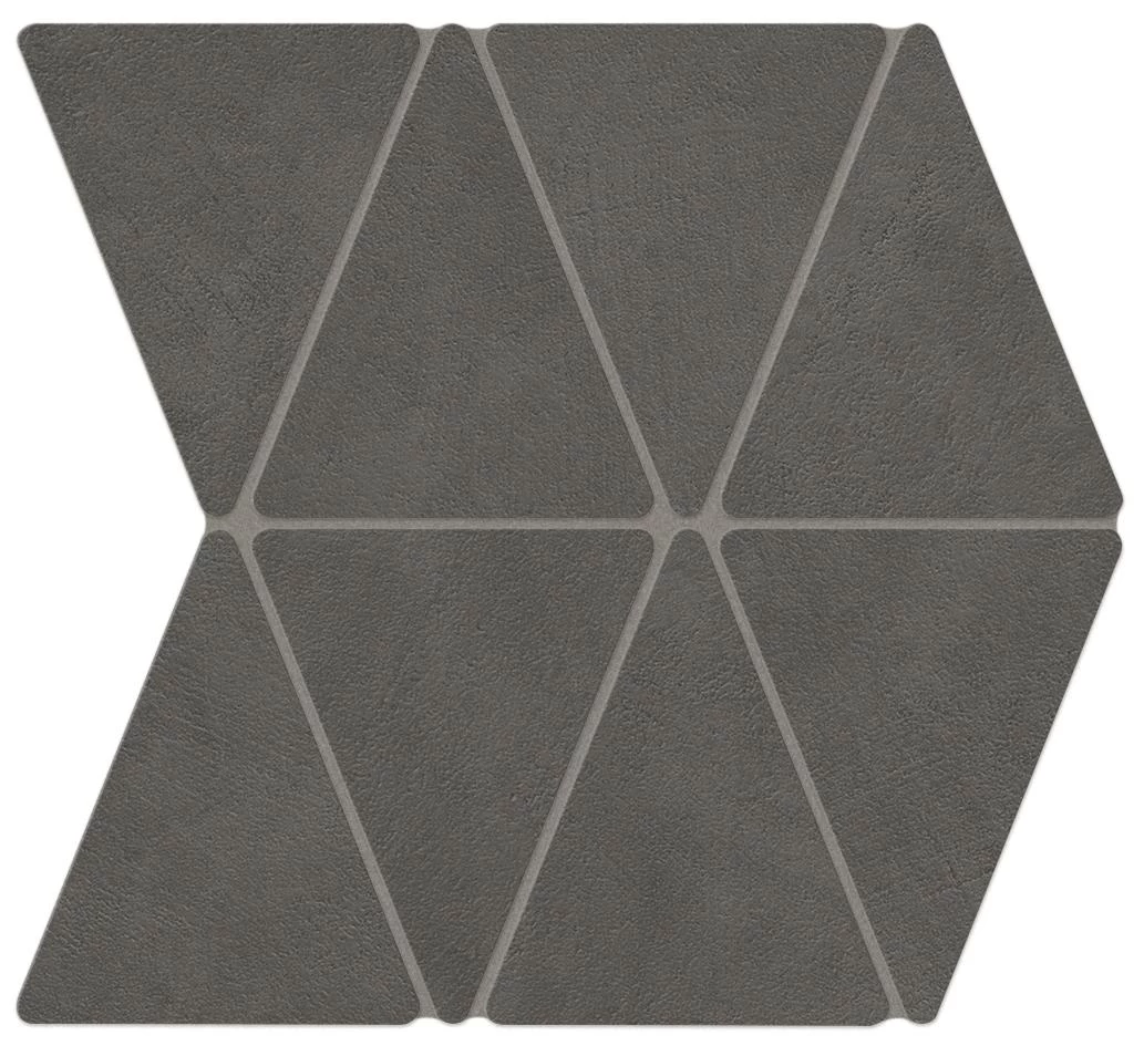 A7CR Напольная Boost Natural Coal Mosaico Rhombus 36.7x33.8