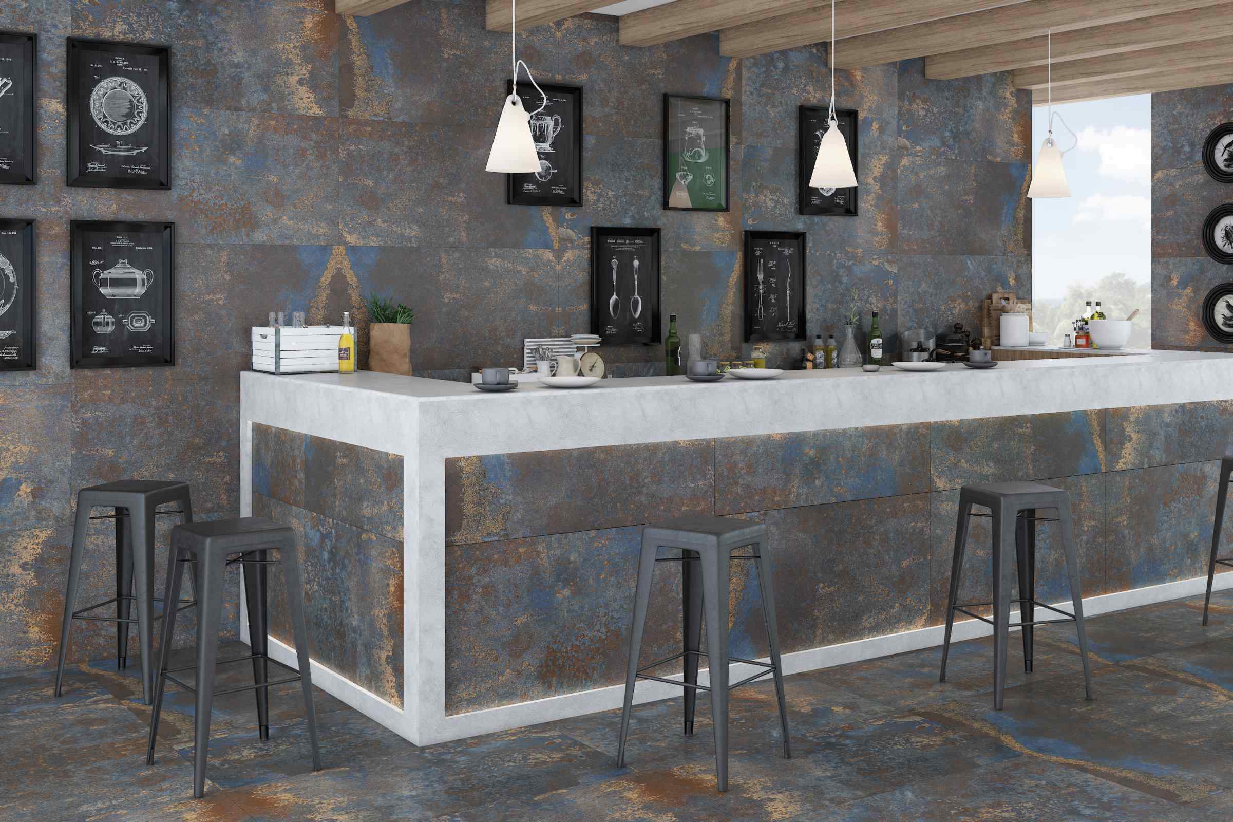 933  На пол Cement Flake Mud 180x120 - фото 34