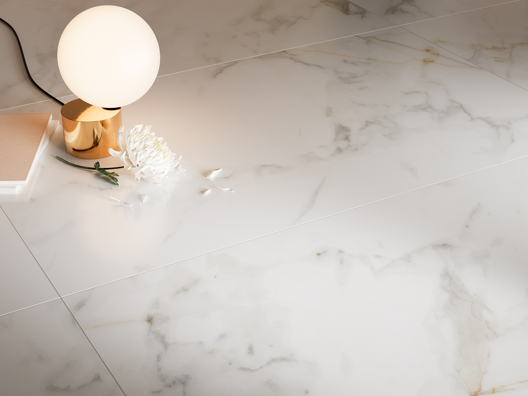 На пол Tyra White Pulido 60x120 - фото 5