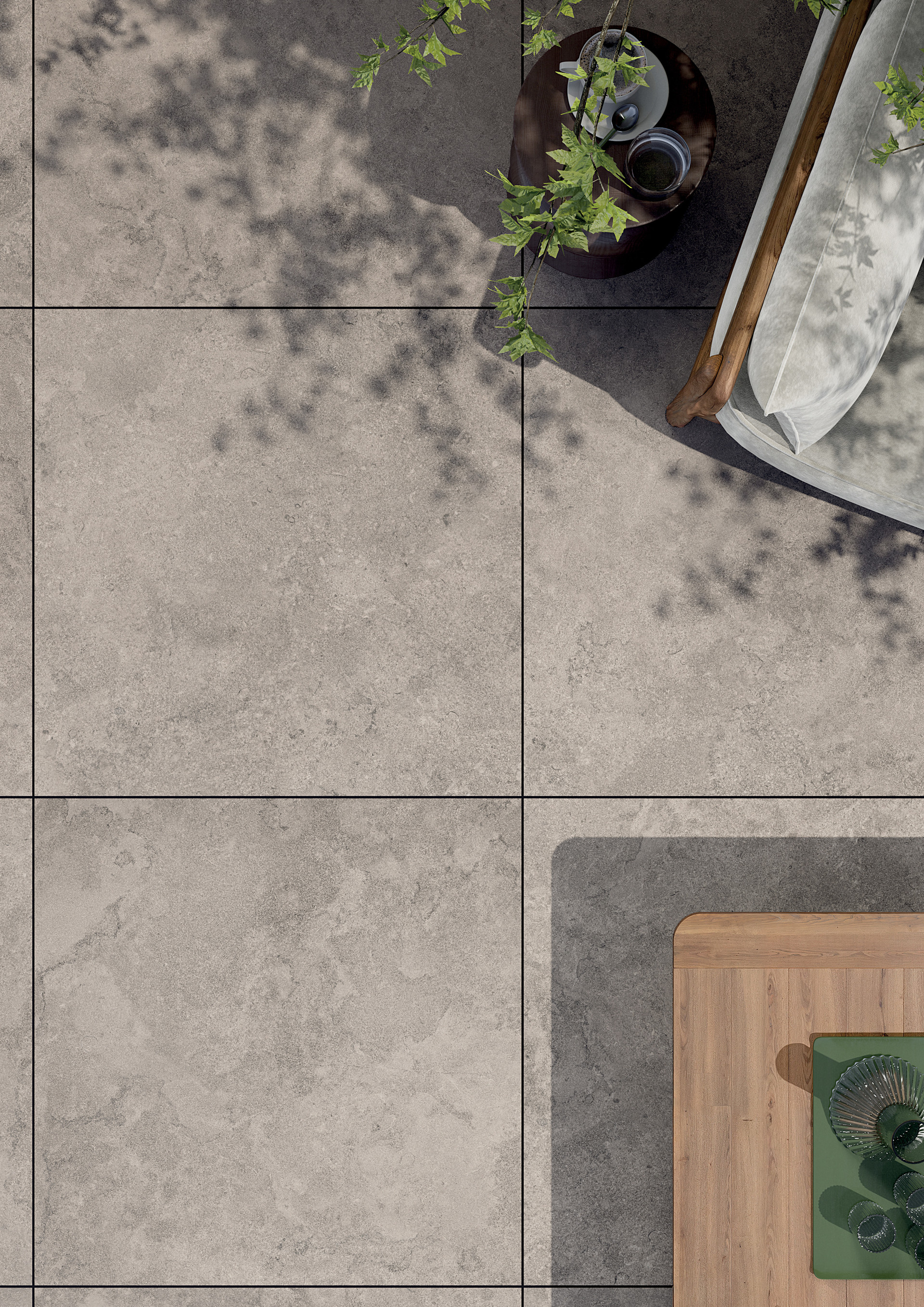 CIO9 На пол Noriven NV02 Oyster Cross SP SQ 120х120 - фото 8