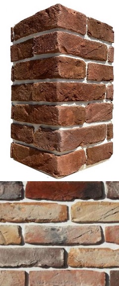 393-95 На стену Тироль брик Design угол 13x7.3