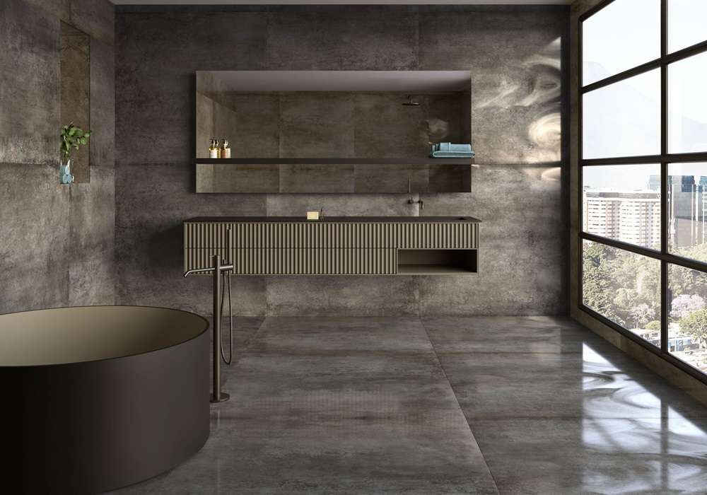 На пол Polin Allumini Lap 120x120 - фото 2