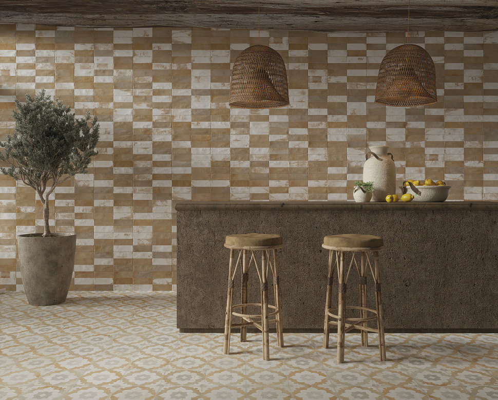 38178 На пол Fs Clay Blossom 45x45x0.95 - фото 3