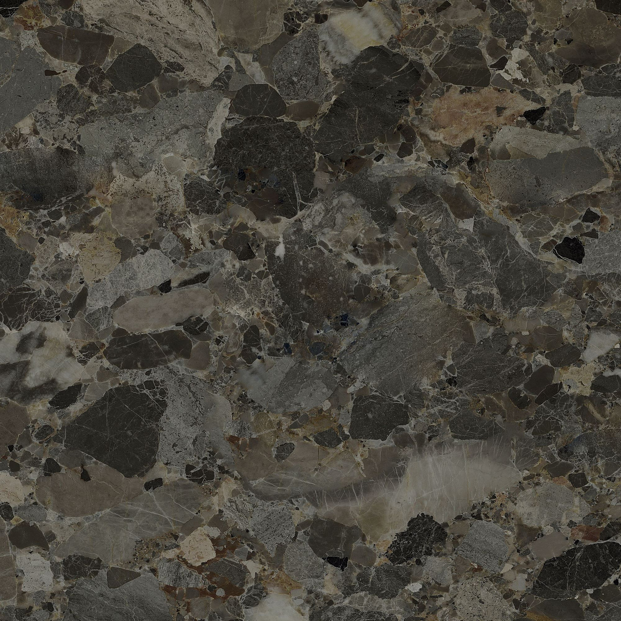 На пол Лонгфорд 5 черный 60х60 - фото 9