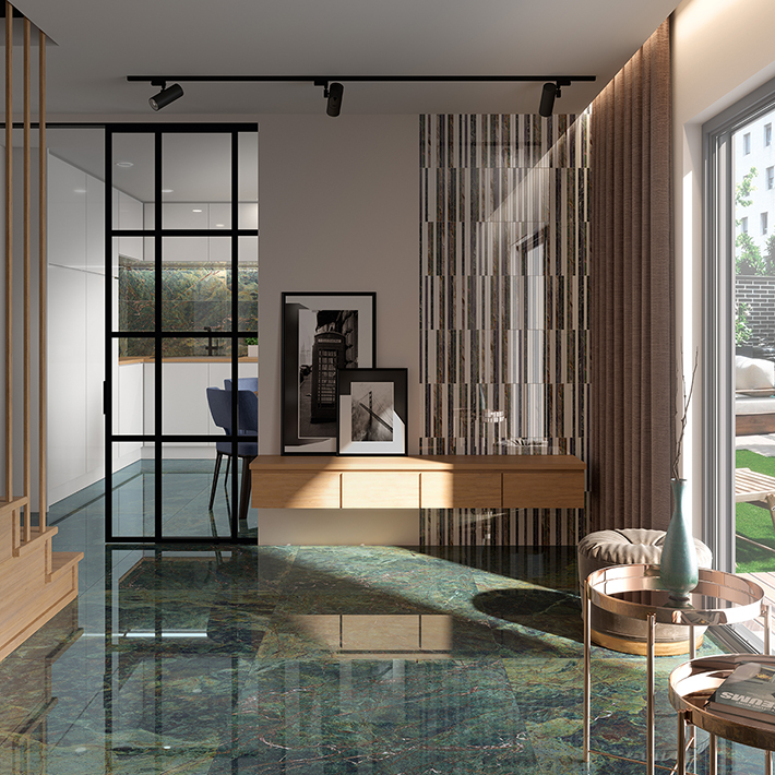 На стену Vivid Red Louise Floret - фото 3