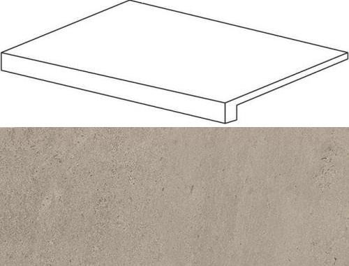 620070001116 Ступень Wise Silver Grey Scalino Frontale 33x60