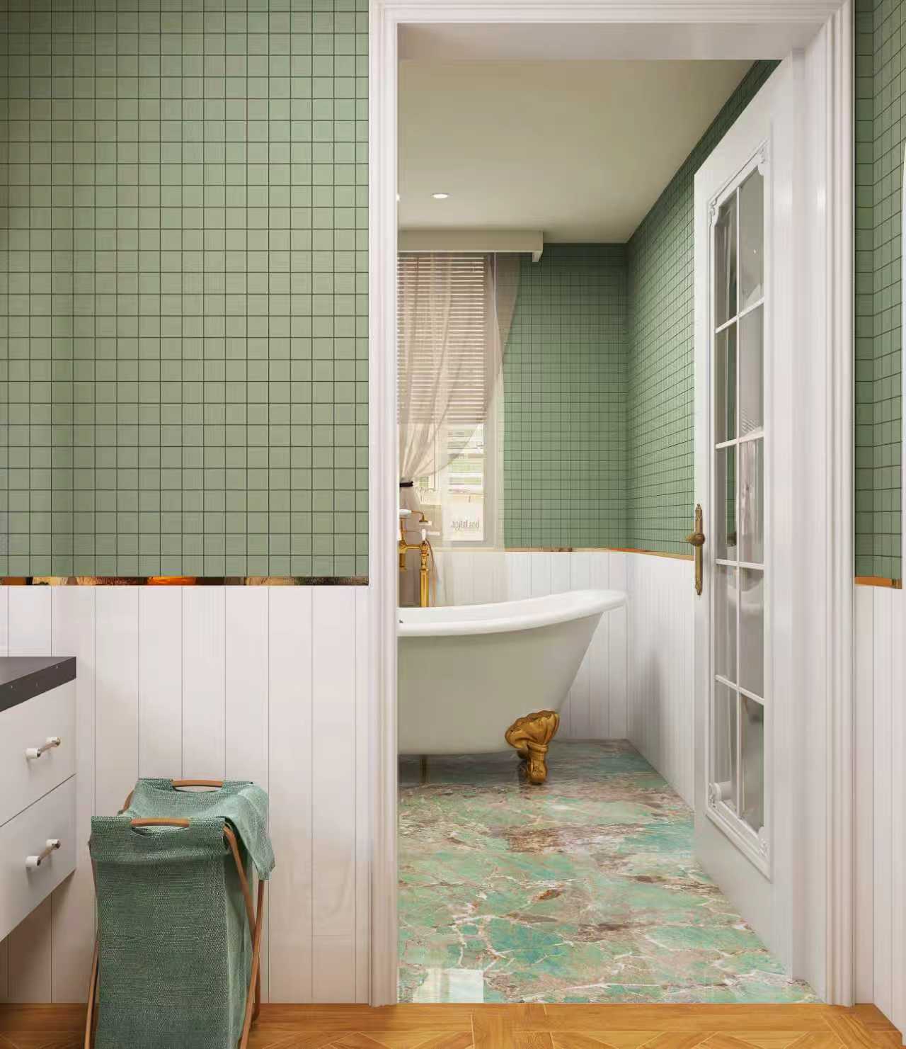 Mosaic T66063 9.8*48*48 298*298,  На пол Керамическая мозаика T66063 - фото 30