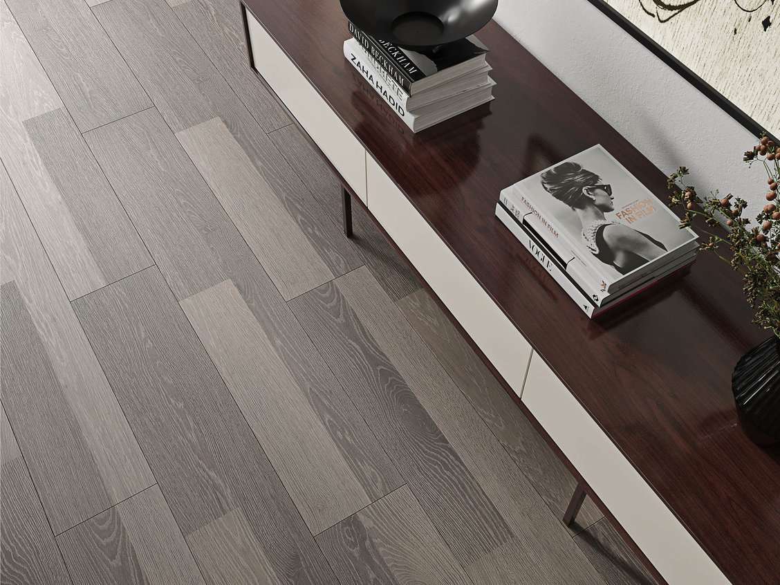 Skirting/KW02_NR/7x60x10 Плинтус Kraft Wood KW02 Light Grey структурированный 7x60 - фото 5