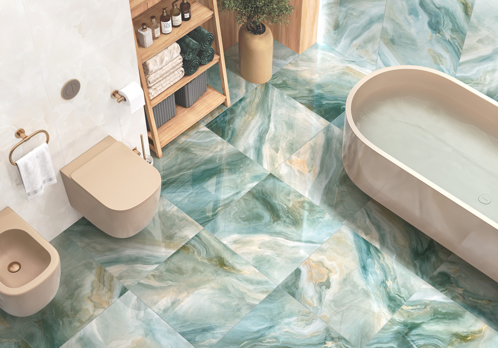 6060ILN18HG На пол Illusion Smoky High Gloss 60x60 - фото 27