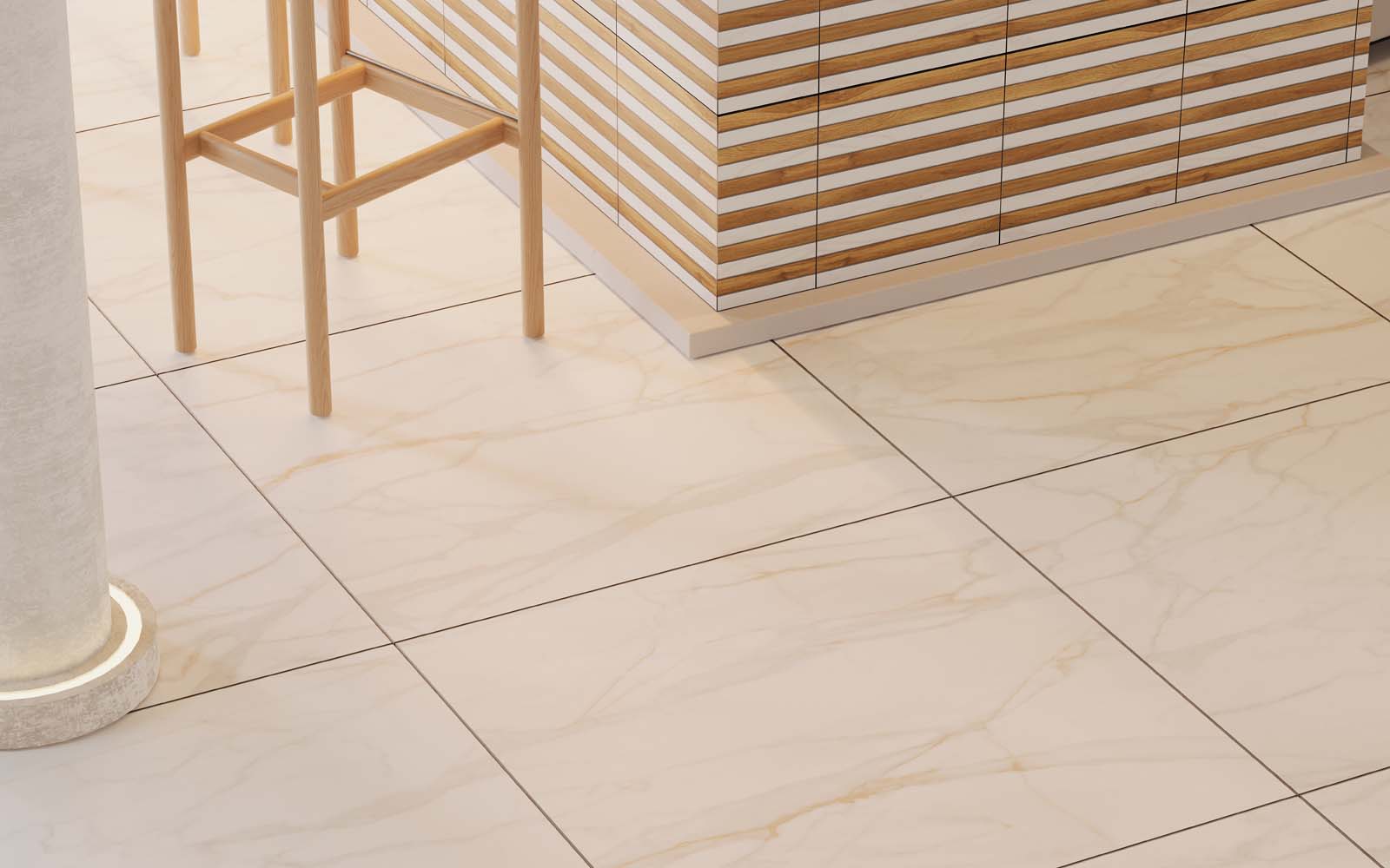 SM01/NS_NC/60x120x10R/GW На пол Supreme SM01 Platinum 120x60 Неполированный рект. - фото 15