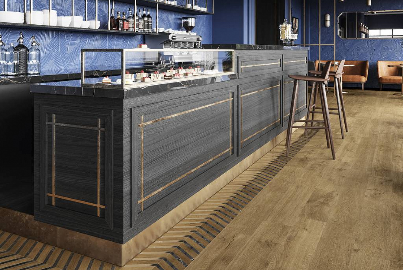 AO3K На пол Heartwood Malt Marble Chevron 29.4x28.7 - фото 12