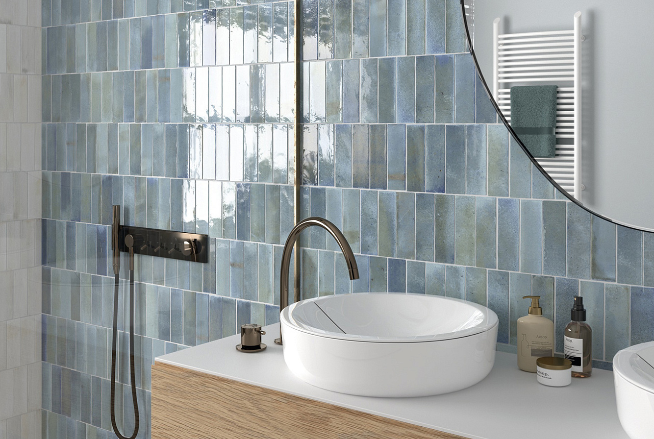 30042 На стену Hanoi Arco Celadon 6.5X20 - фото 16