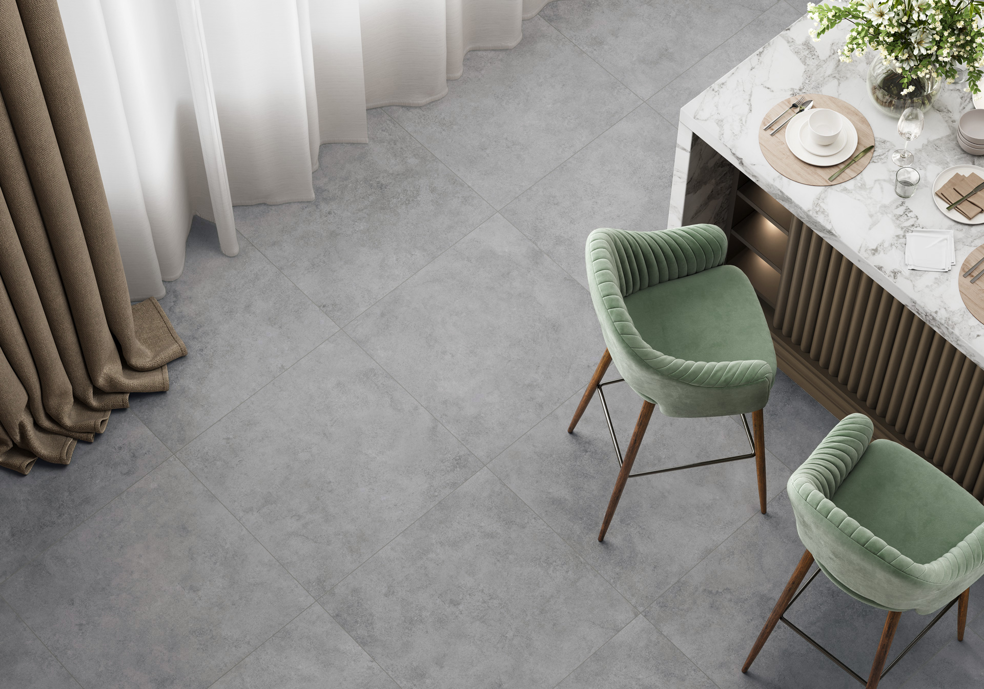 GFU6060DRV20R На пол Drive 20R матовый карвинг 600x600x9 - фото 13