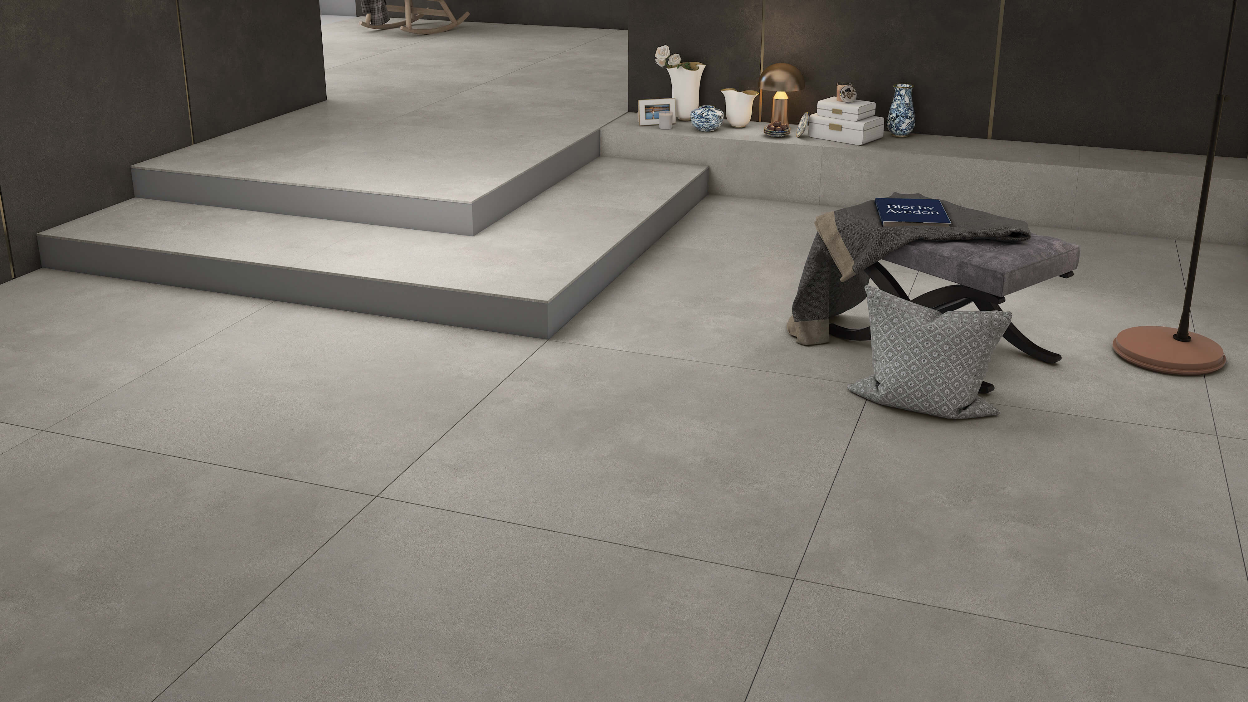 933  На пол Cement Flake Mud 180x120 - фото 19