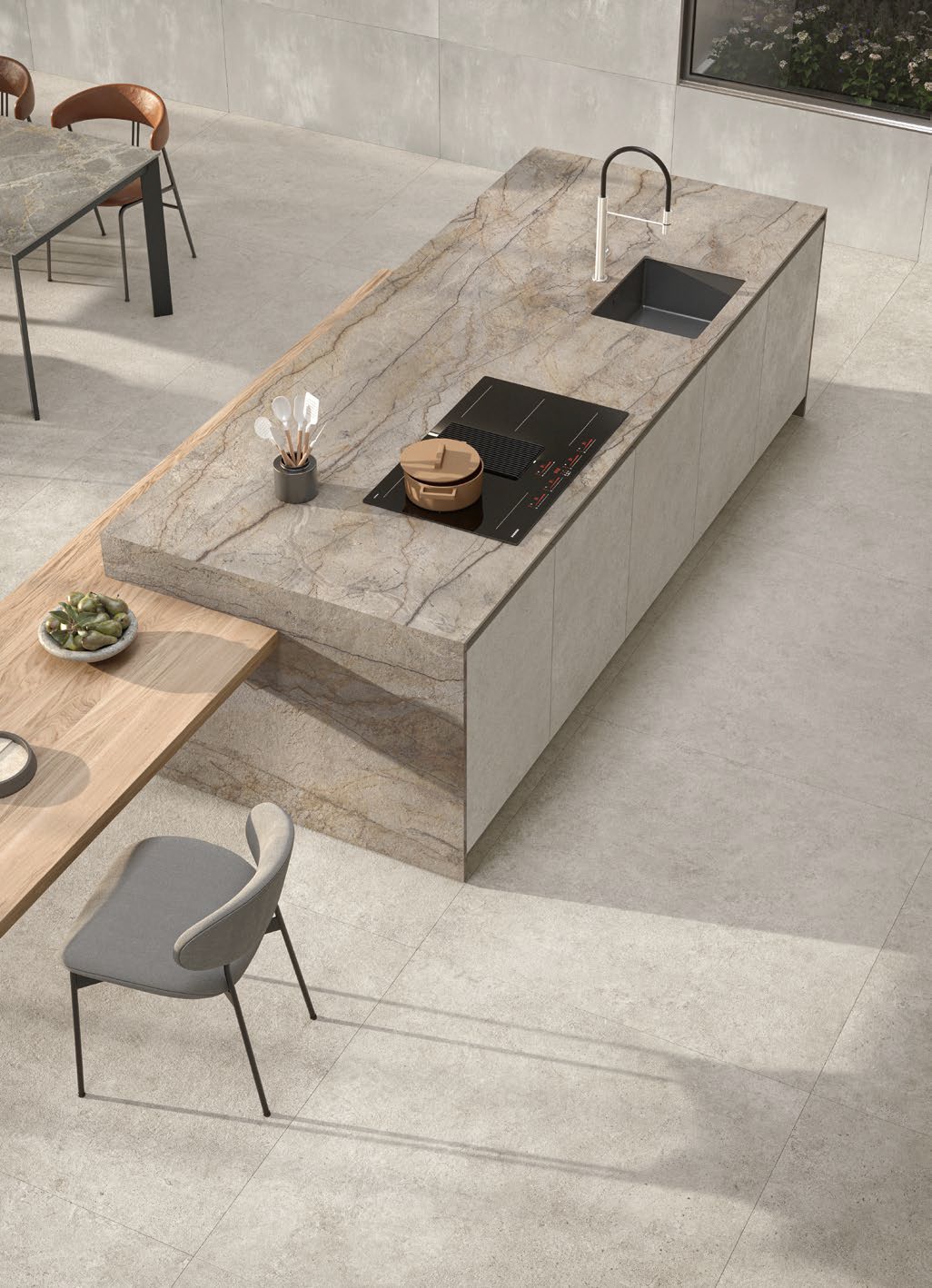 HCJJ На пол Boost Vision Camel Matt 120x120 - фото 48