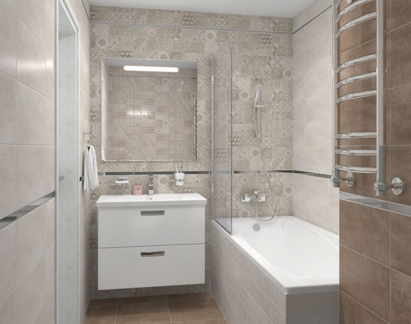 08-01-11-476 На стену Bastion Бежевый Темно-Бежевая - фото 14