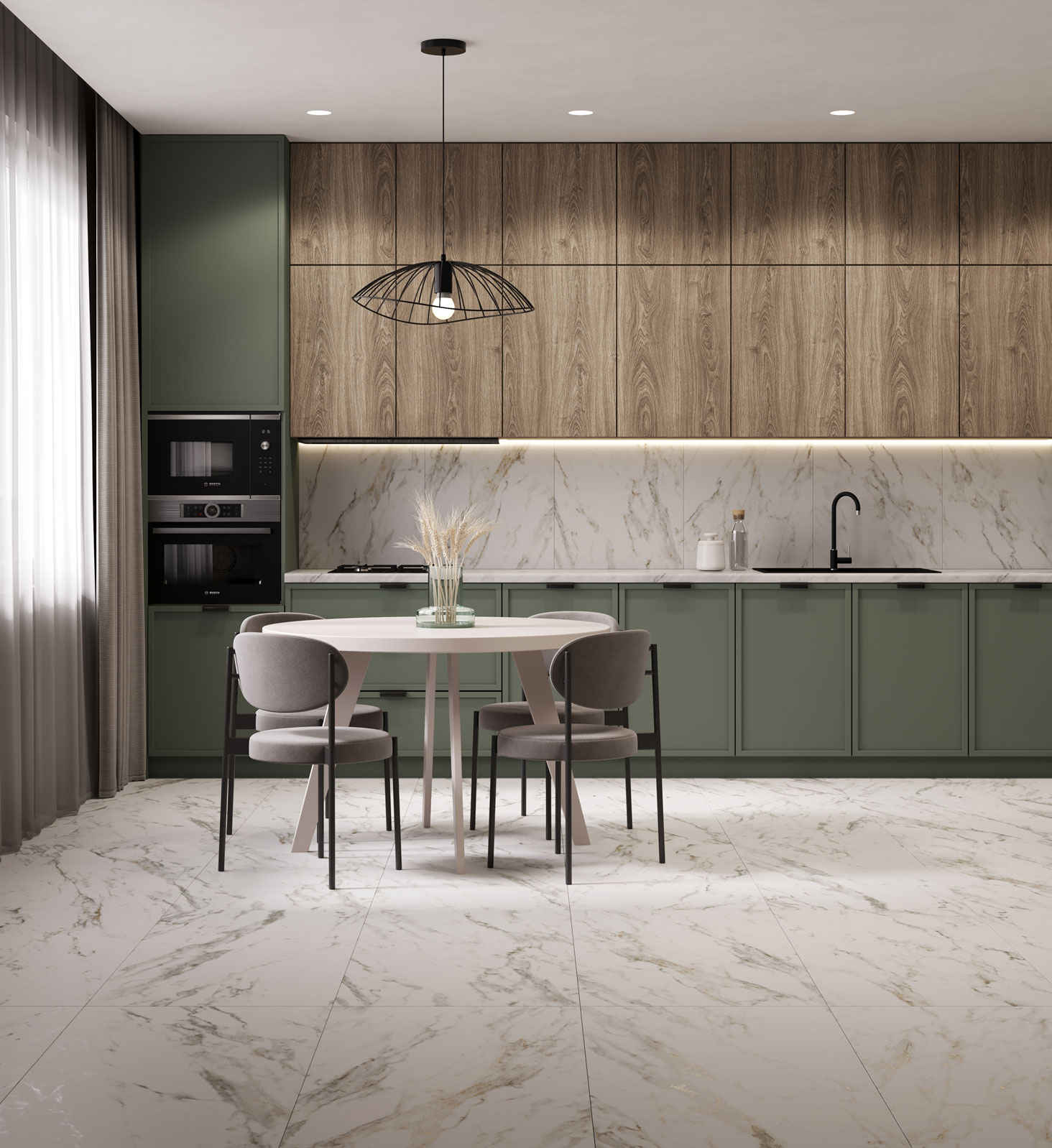 На пол Vancouver Белый 60х120 - фото 2