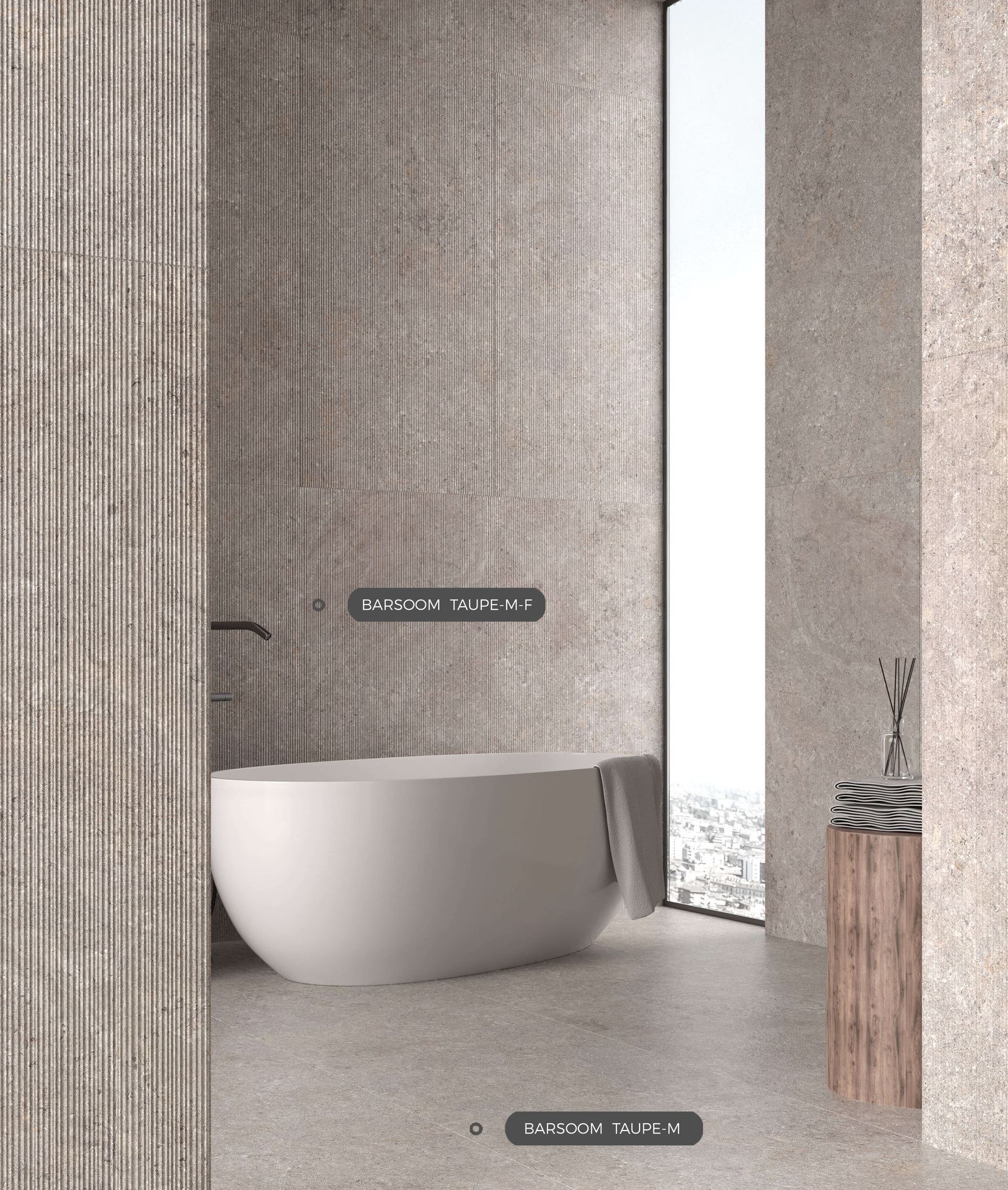 На пол Barsoom Nero M 60x120 - фото 6