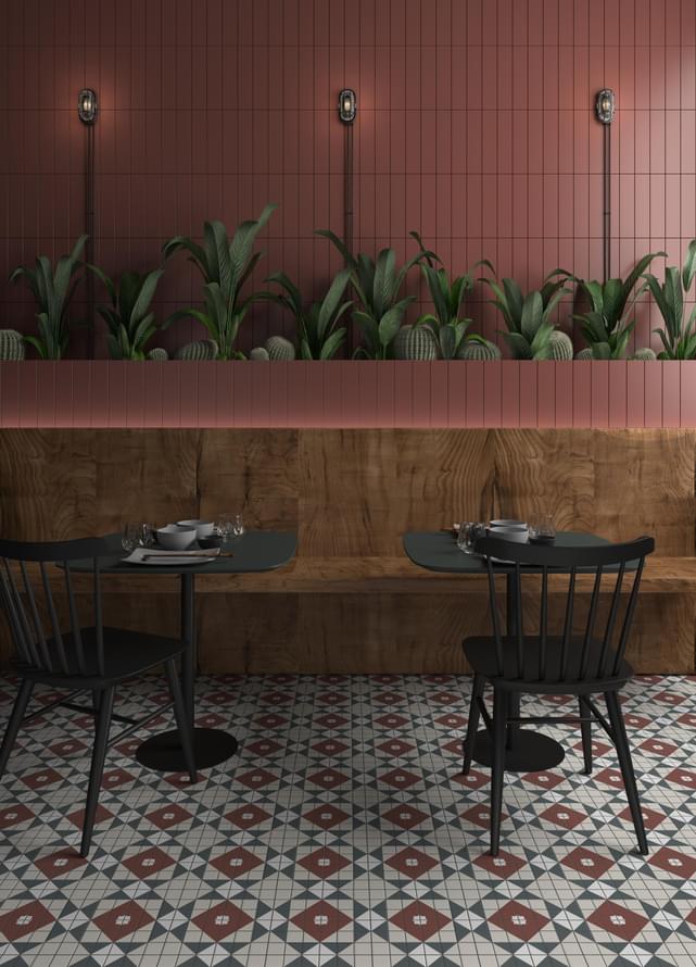 188696 На пол Mintons Canterbury 20x20 - фото 2