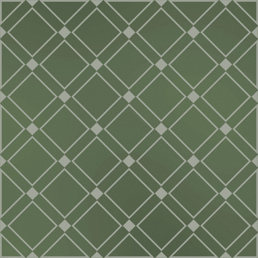 KMD3STA015GN Декор Бахия 1 зелёный глянцевый 9.8x9.8x0.7 - фото 2