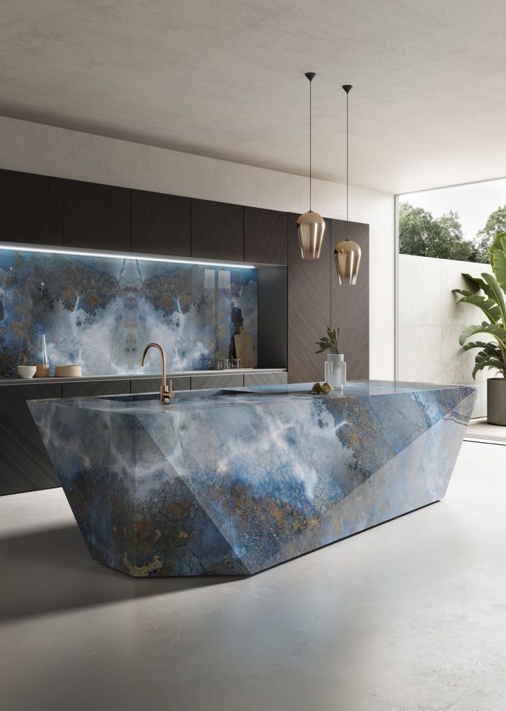 BEY7 На пол Onice OC05 Thunderstorm Polished 6mm 160x320 - фото 5