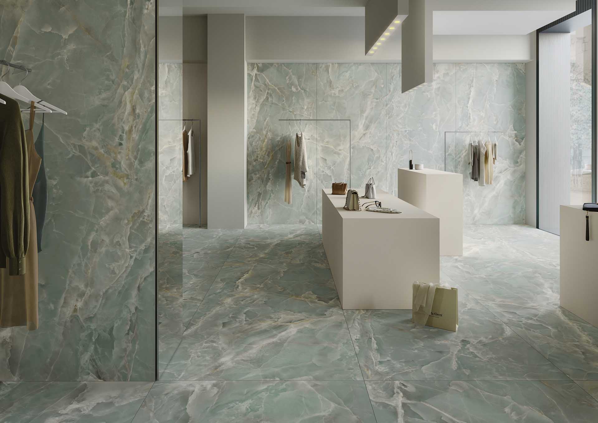 18570293 На пол Alabastri White Lucido 6mm 120x278 - фото 13