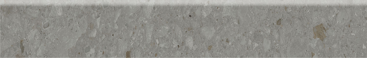 DD606120R/6BT Плинтус Чеппо ди Гре Серый тёмный матовый обрезной 60x9.5x0.9 - фото 4