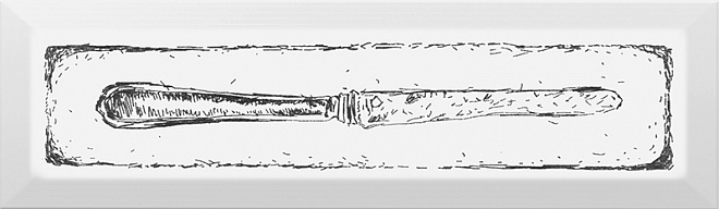 NT/B25/9001 Декор Гамма Нож черный