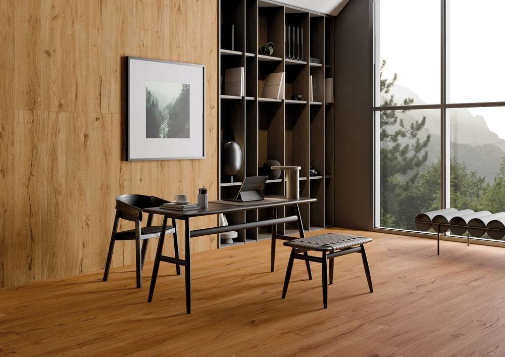 B71037 На пол Feelwood  Cherry Chevron 7.5x40.7 - фото 4