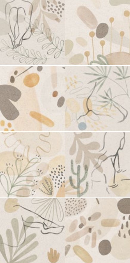 K947819R0001VTE0 Декор Impression Романтик Теплая гамма - фото 3