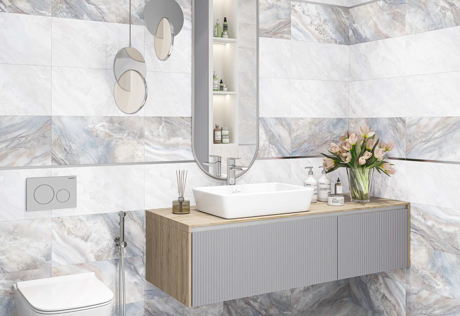 WT9PAL00 На стену Palmira Light Глянцевая - фото 10