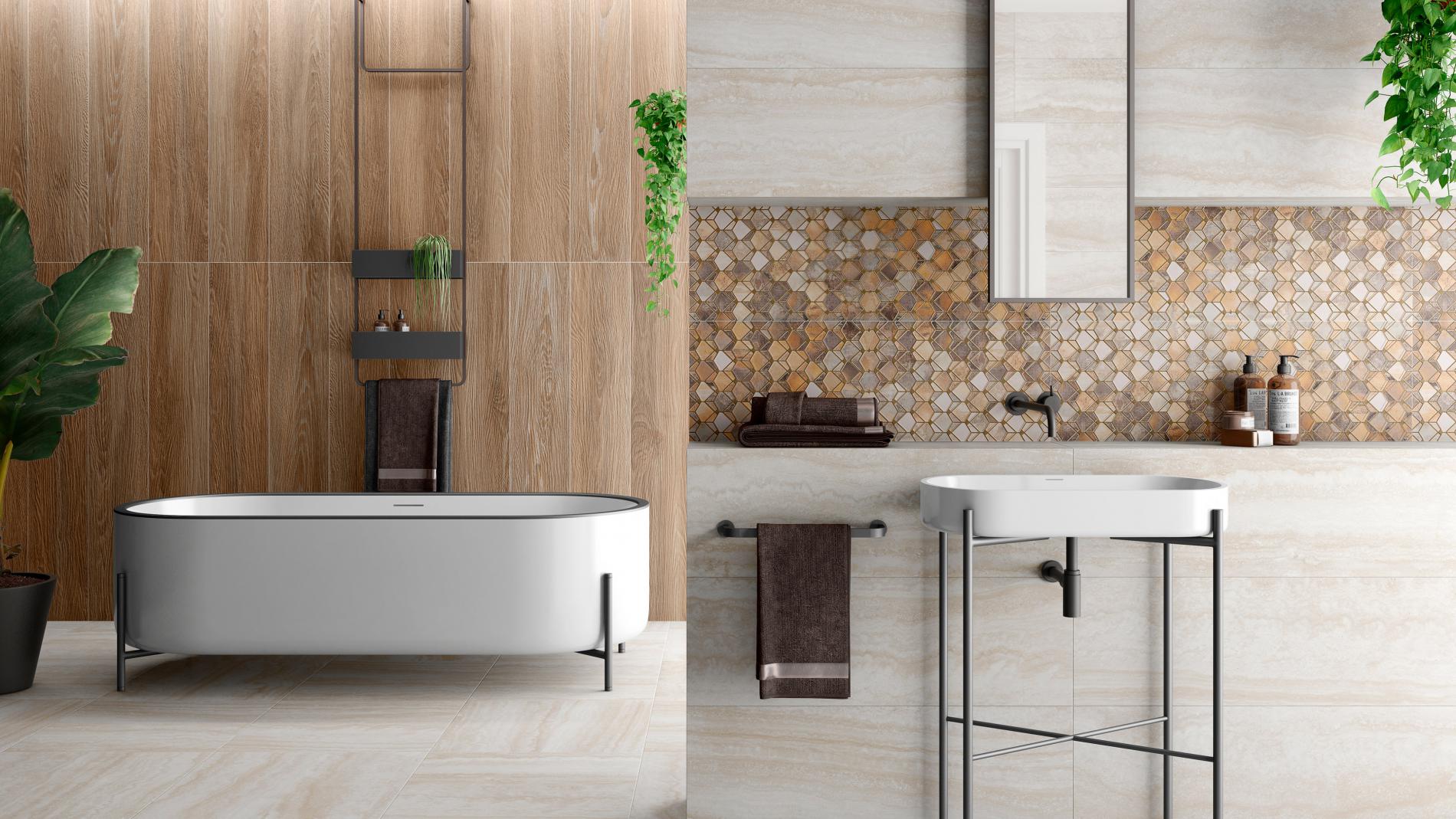 На стену Forvm Brown 30x90 - фото 7