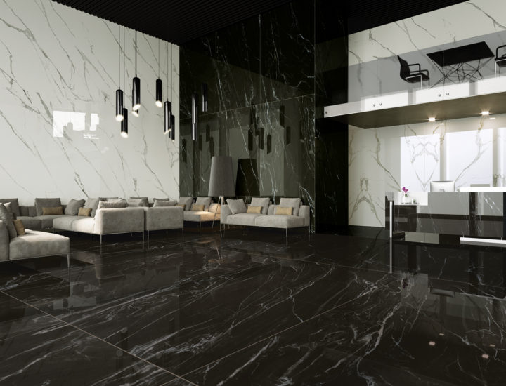 87089 На пол Belvedere NERO LAPP/RETT 80X160 - фото 4