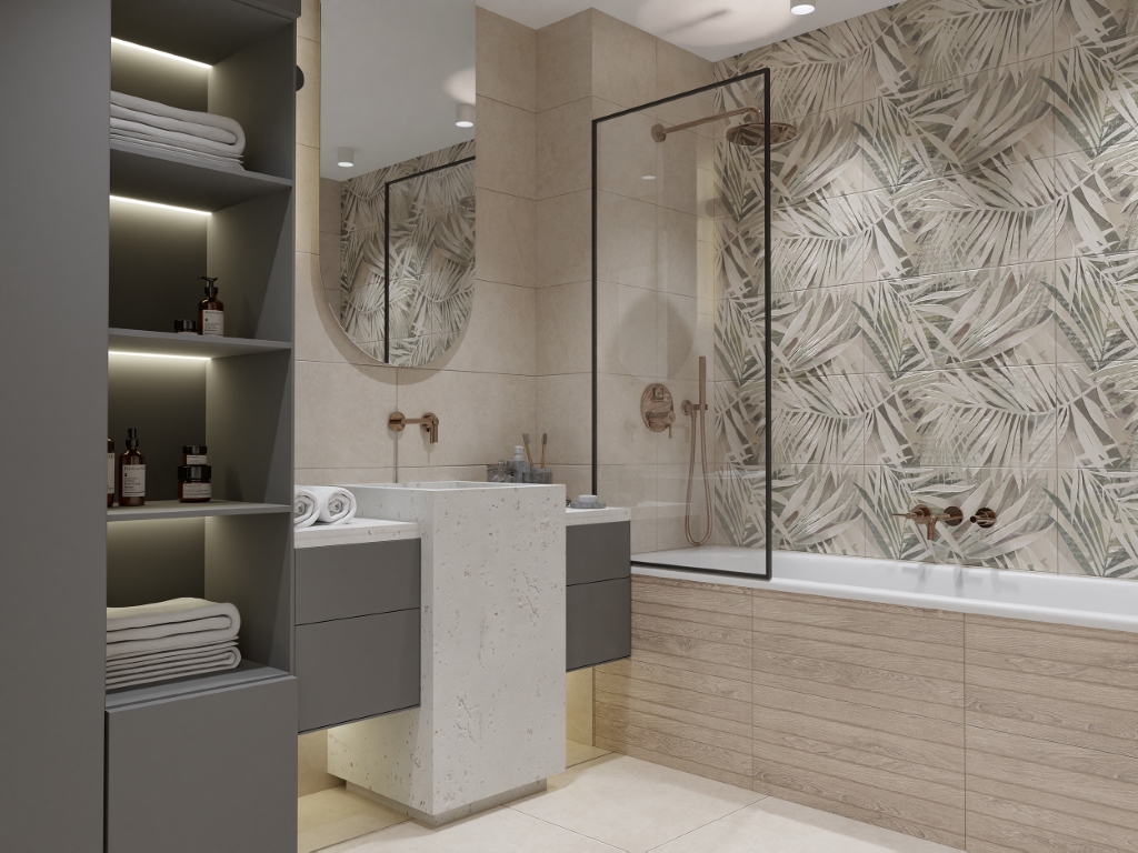 00-00109545 На стену Desert Maple Struttura 9.5мм 31.5x63 - фото 2