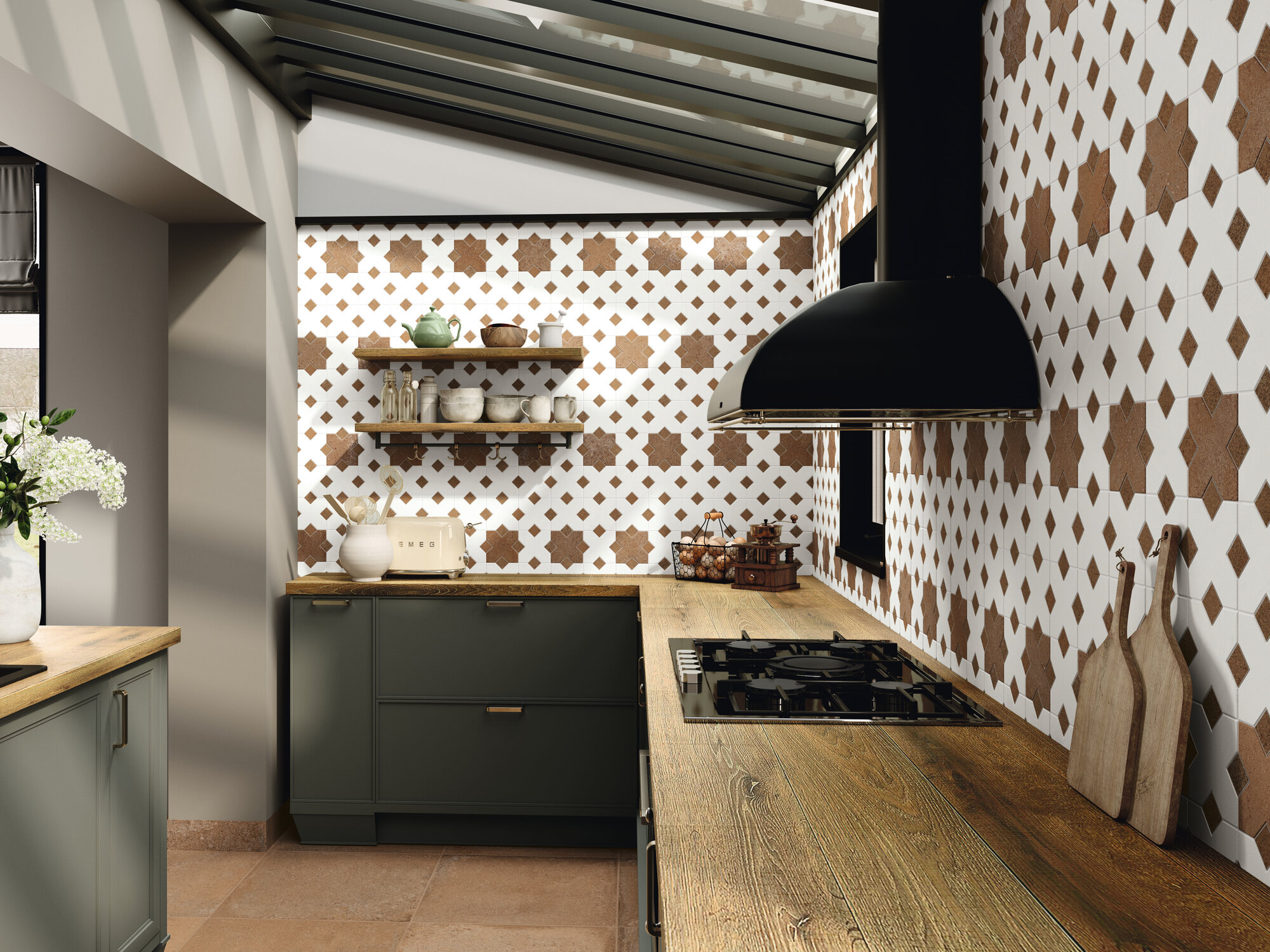 A042133 На пол Antico Casale Cotto Rect. 60x60 - фото 63