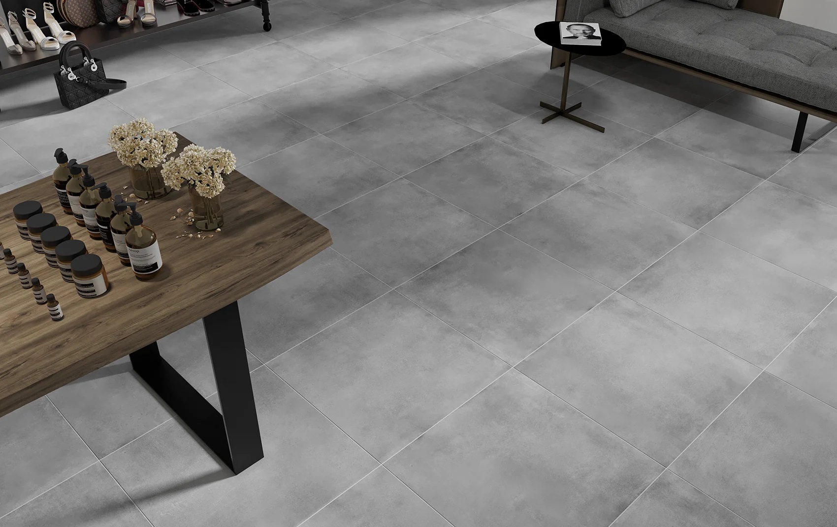 На пол Manhattan Grey 60x120 - фото 5