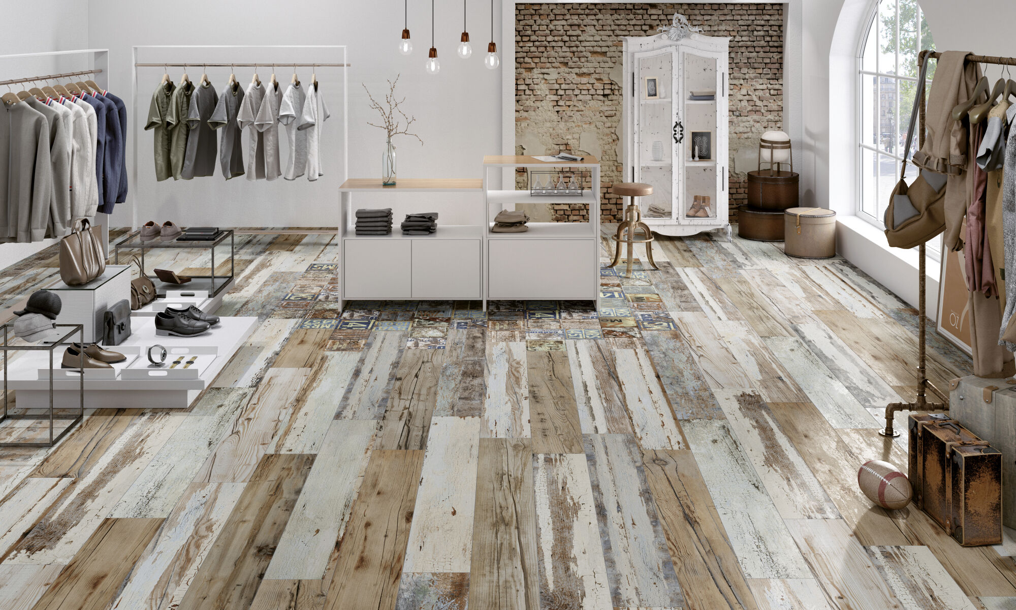 25645 На пол Unique R 19.5x121.5 - фото 2