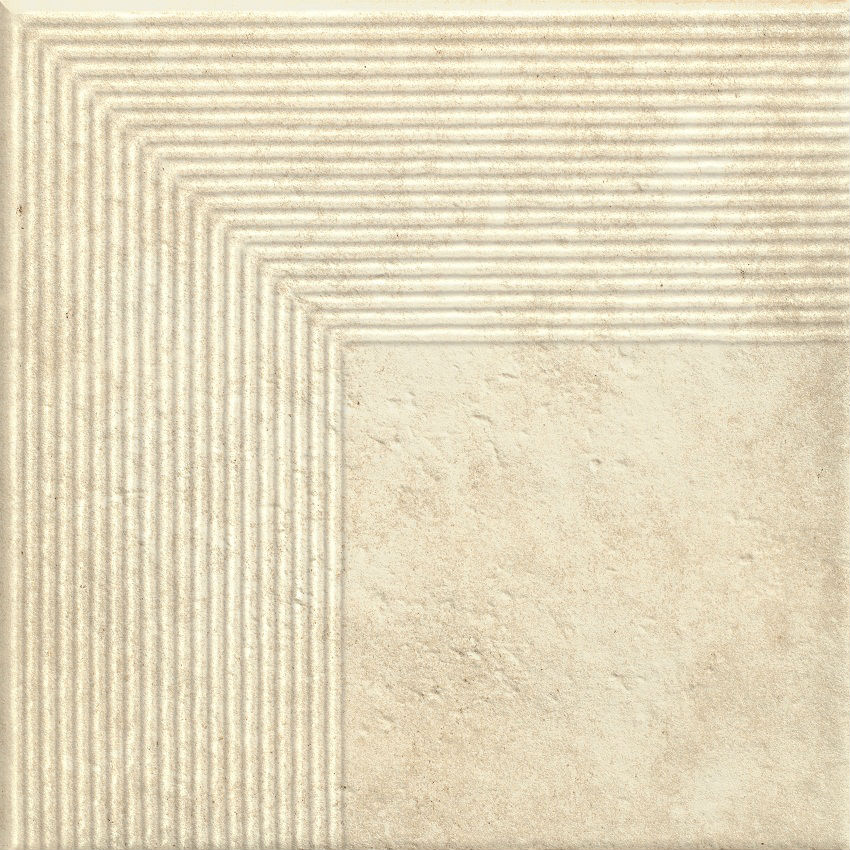 Ступень Scandiano Beige stopnica narozna 30x30