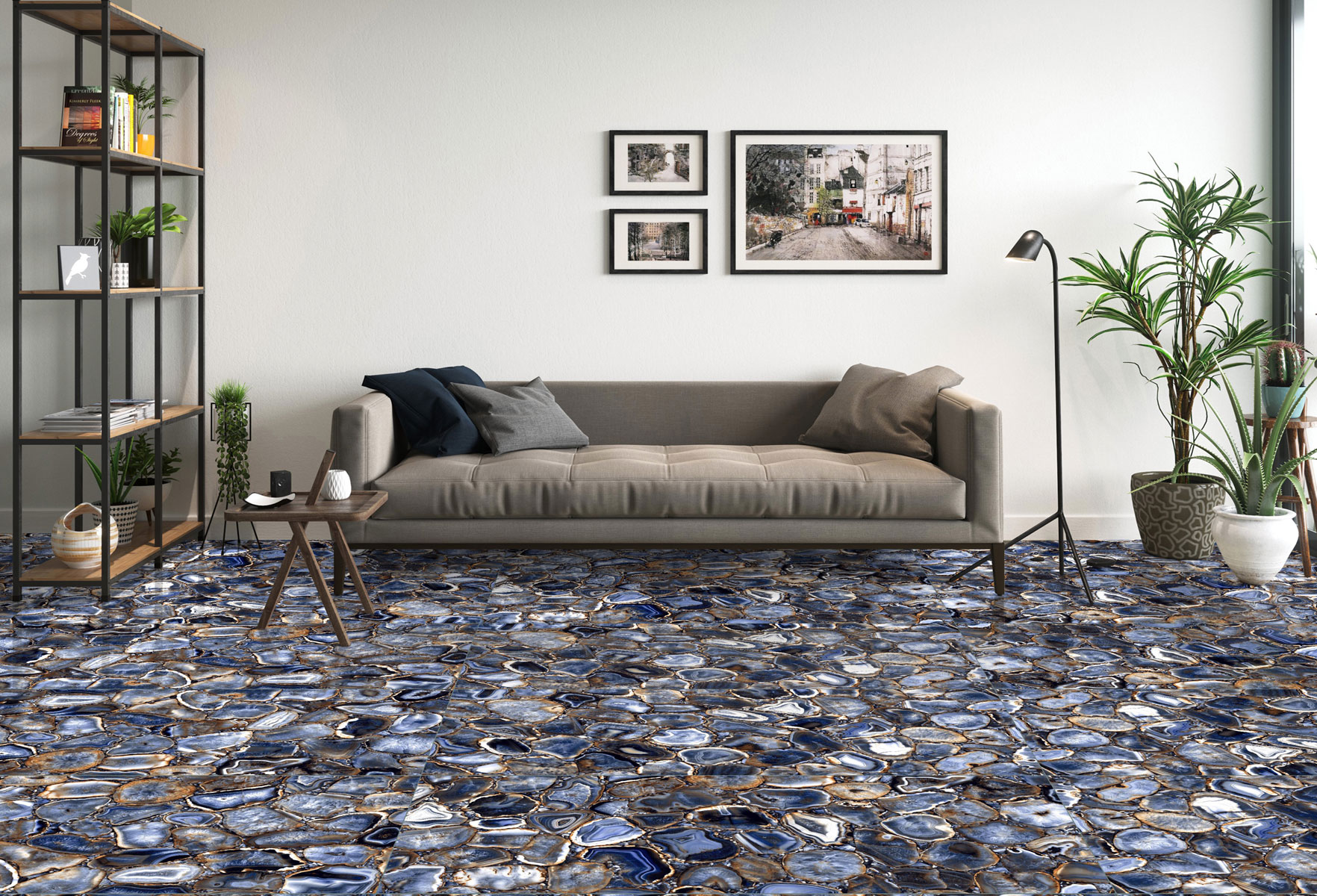 На пол Palacio  Afyon Light Polished 60х60 - фото 23