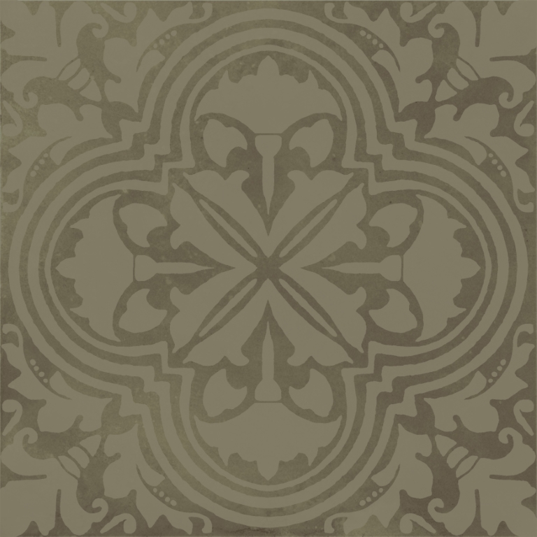 KMD3STA002BN Декор Фес Зелёный глянцевый 15x15x0.77 - фото 5