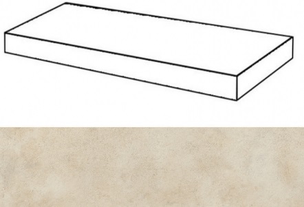 620070001287 Ступень Millennium Даст 80 Угловая Правая Натуральная