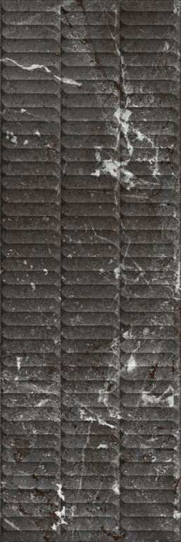 KM3090B0170R На стену Тубкаль Чёрный глянцевый структура обрезной 30x89.5x1.05