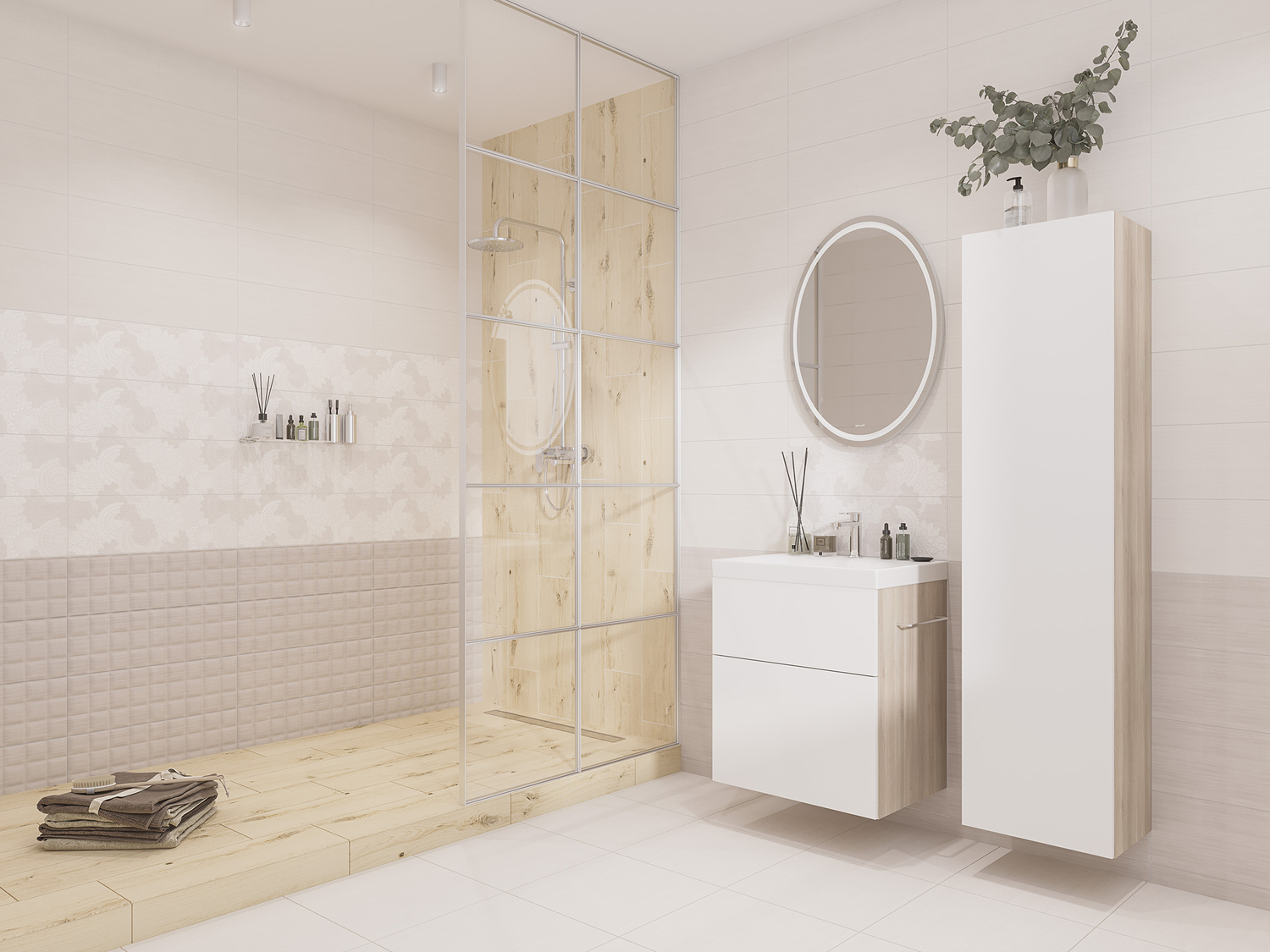 C-SW4M012D На пол Sandwood Бежевый 18.5x59.8 - фото 34