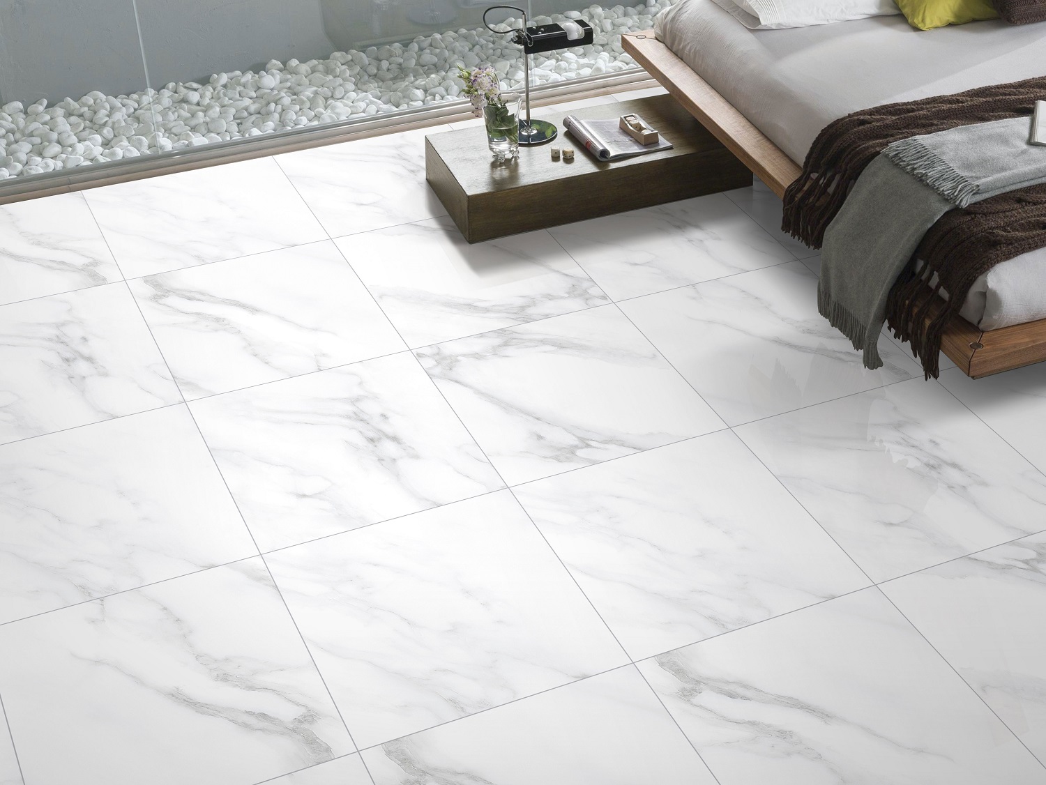 На пол Snow Icy White Matt - фото 2