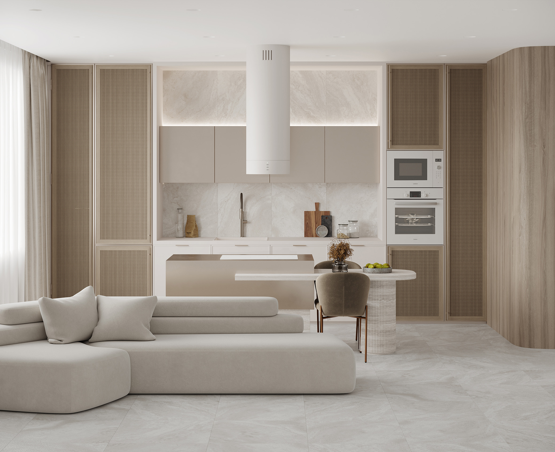 На пол Titan White 60x120 Cтруктурный - фото 9