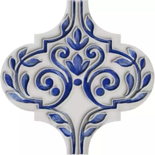 VT/A317/65000 Декор Арабески Майолика Арабески Голубой 2