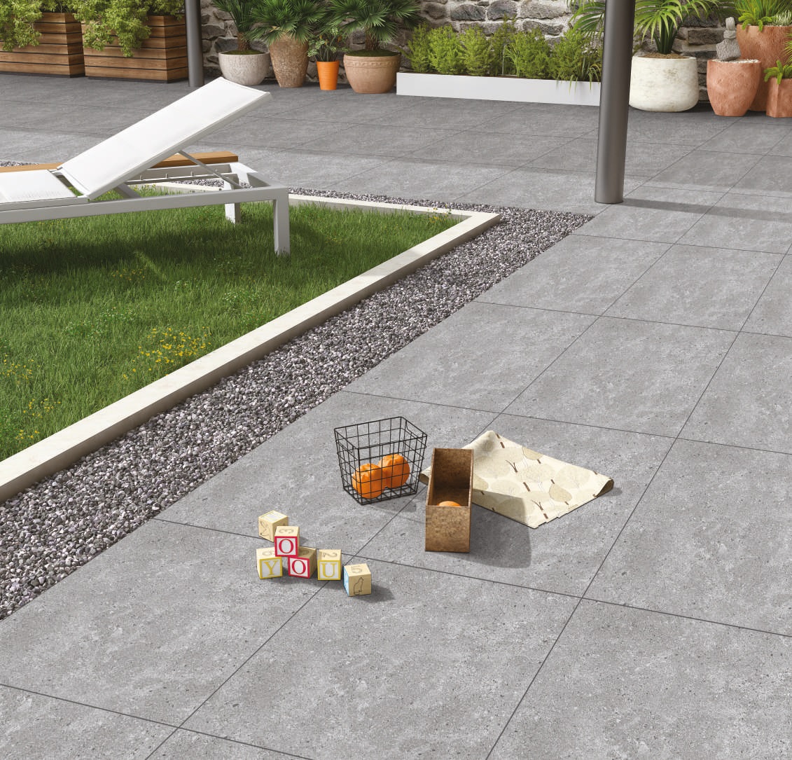 На пол Outdoor Anthracite 60x60 - фото 2