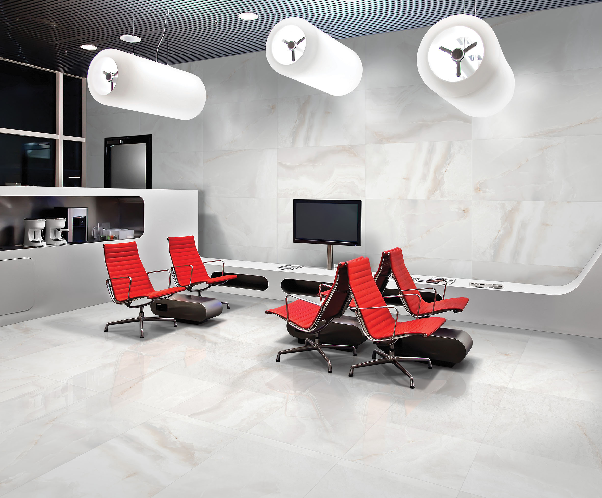 На пол Oniх Blanco Полированный 60 - фото 2